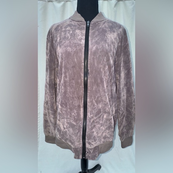 Coofandy, Crushed Velvet, Zip Up, Size Medium - Picture 1 of 6
